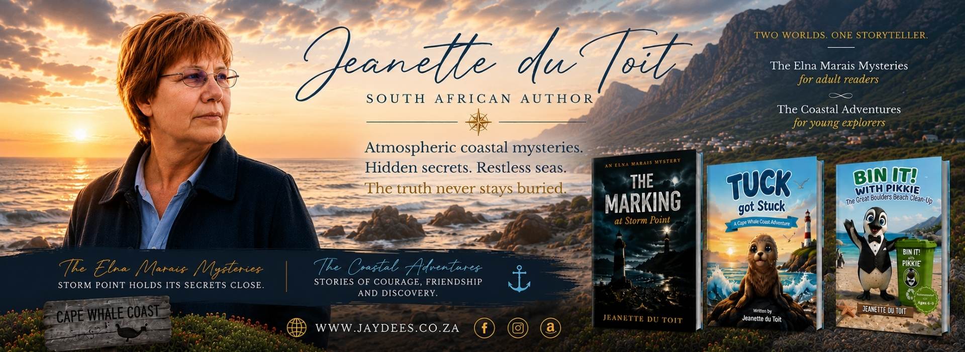 South African author - Jeanette du Toit