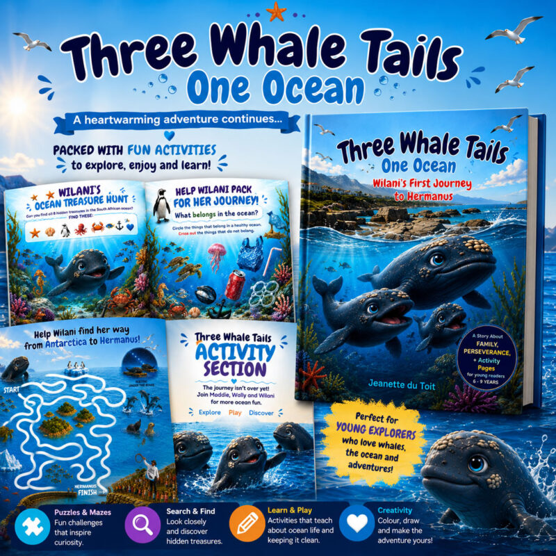 three whale tails activity pages