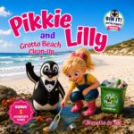 Pikkie and Lilly - Grotto Beach Clean-Up