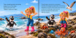 Pikkie and Lilly - Grotto Beach Clean-Up - Image 4