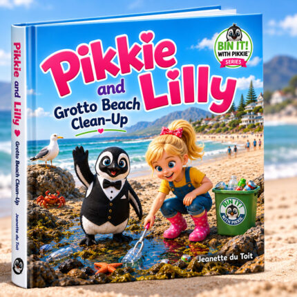 Pikkie and Lilly - Grotto Beach Clean-Up