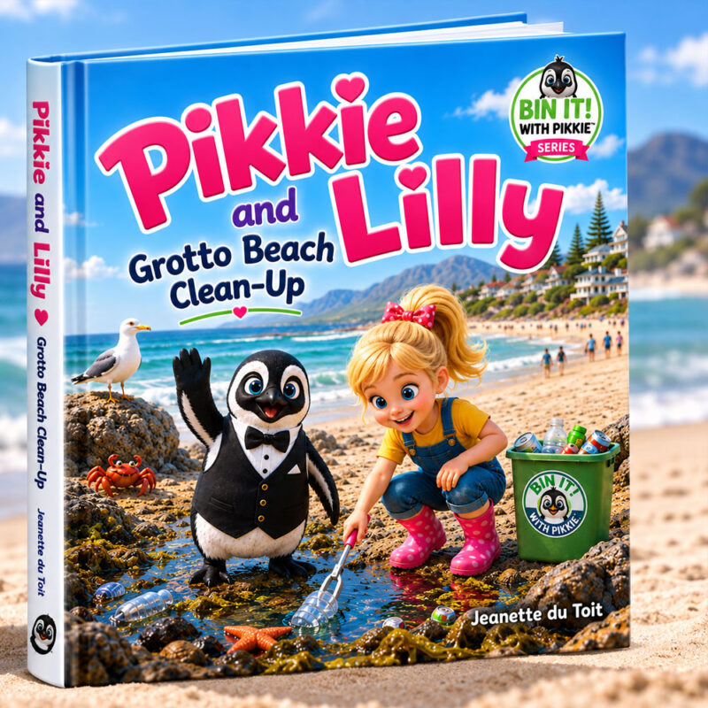 Pikkie and Lilly - Grotto Beach Clean-Up